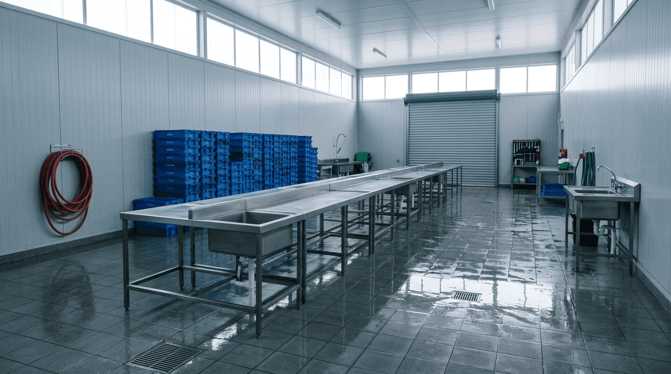 Processing hall